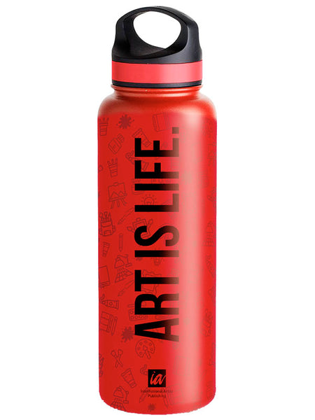 ARTISTS FAVORITE - Art is Life 20 Oz. double wall Hydroflask style Bot –