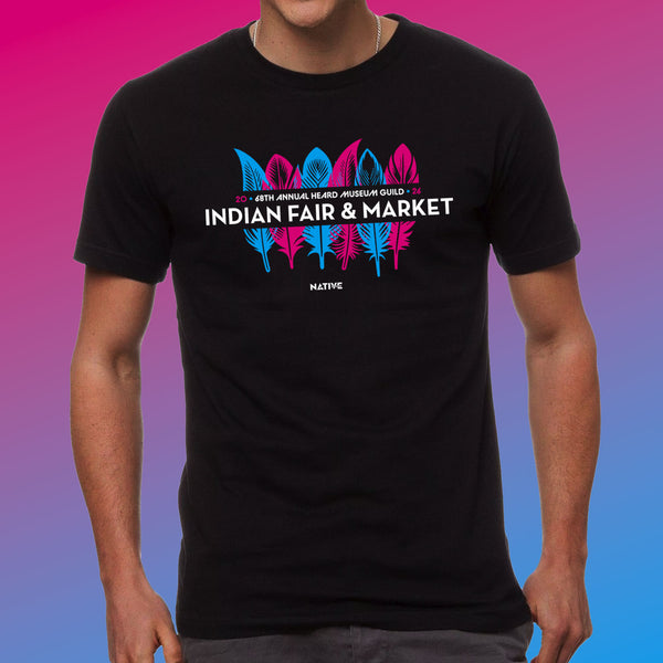 Official 2026 Heard Indian Market Commemorative T-Shirt
