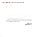 Ralph L. Wickiser  The Reflected Stream The Early Years 1975 -1985