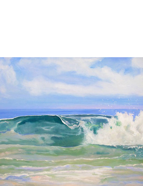 "Breakers" Painting by Casey Chalem Anderson