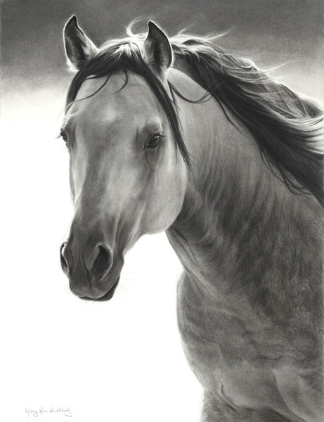 "Ready to Greet His Band" Painting by Mary Ross Buchholz