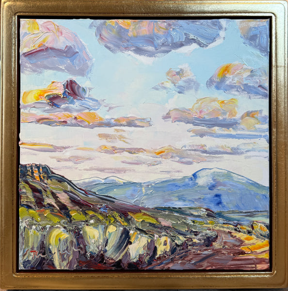 Mesa Road - Painting by R.E. Reynolds
