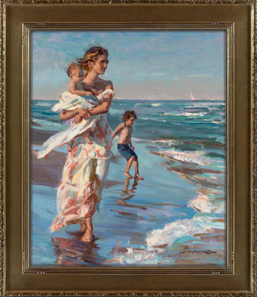 Wind and Waves - Painting by Daniel F. Gerhartz