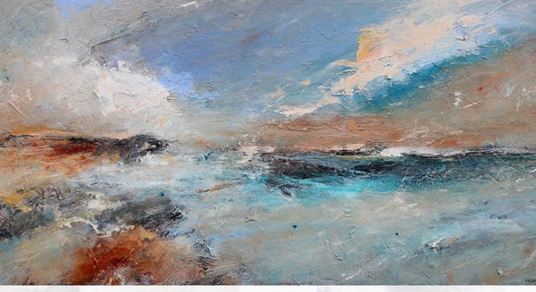 Saltwater Resplended - Painting by Christopher Mathie